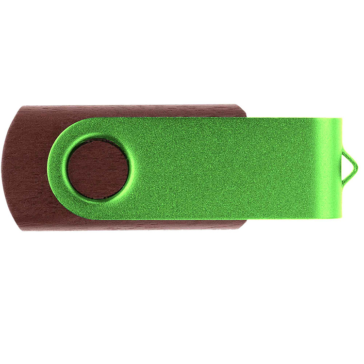 Флешка TWIST WOOD COLOR