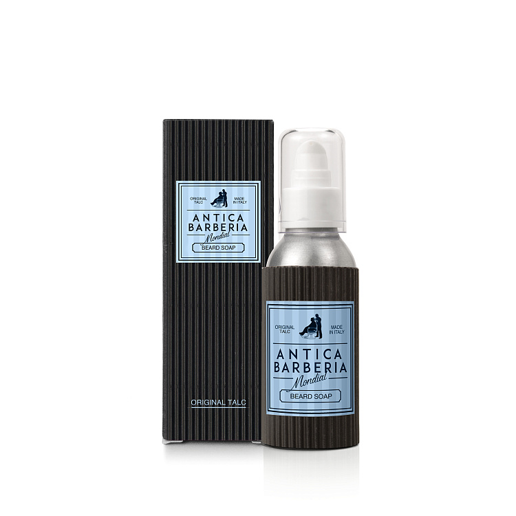 Мыло для бороды Antica Barberia Mondial "ORIGINAL TALC", фужерно-амбровый аромат, 100 мл