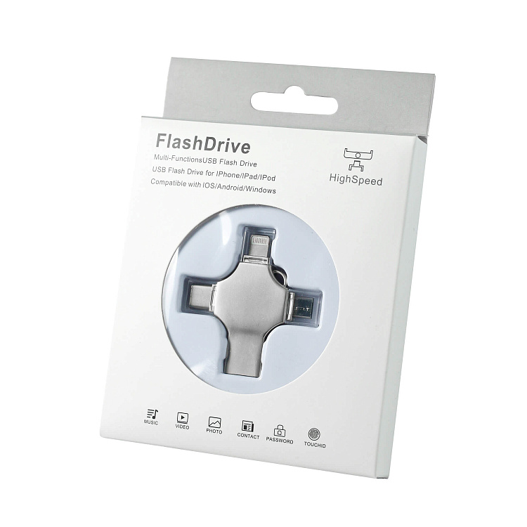 Флешка XENON 4в1