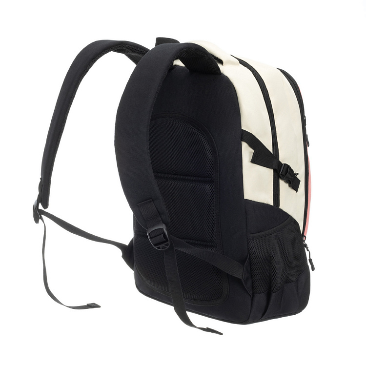 Рюкзак TORBER CLASS X, персиковый, 46 x 32 x 18 см + Мешок для сменной обуви в подарок!