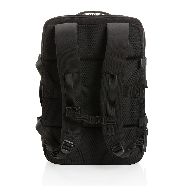 Рюкзак для путешествий Swiss Peak из rPET AWARE™ с регулируемым объемом, 15.6"