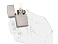 Зажигалка ZIPPO Armor™ c покрытием Brushed Chrome