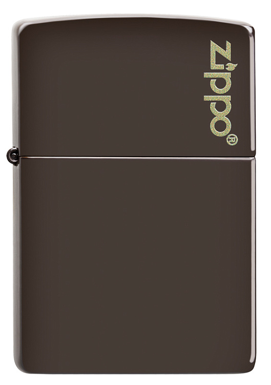 Зажигалка ZIPPO Classic с покрытием Brown Matte, латунь/сталь, коричневая, матовая, 38x13x57 мм