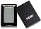 Зажигалка ZIPPO Classic с покрытием Flat Grey, латунь/сталь, серая, глянцевая, 38x13x57 мм