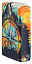 Зажигалка ZIPPO Compass с покрытием Glow In The Dark Green, латунь/сталь, разноцветная, 38x13x57 мм