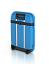 Чемодан складной Rollink Aura 55x40x20 см, 2 колеса, синий