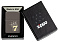 Зажигалка ZIPPO Lucky 7 Design с покрытием Black Ice®, латунь/сталь, черная, 38x13x57 мм