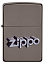 Зажигалка ZIPPO Zippo Design с покрытием Black Ice®, латунь/сталь, чёрная, глянцевая, 38x13x57 мм