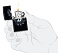 Зажигалка ZIPPO Dragon Eye с покрытием Black Light, латунь/сталь, черная,матовая 38x13x57 мм