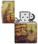Зажигалка Zippo Pirate Ship с покрытием White Matte, латунь/сталь, белая, матовая, 38x13x57 мм