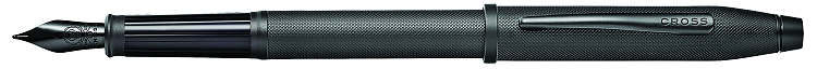 Перьевая ручка Cross Century II Black Micro Knurl, перо M