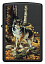 Зажигалка ZIPPO Linda Picken с покрытием Black Matte, латунь/сталь, черная, матовая, 38x13x57 мм