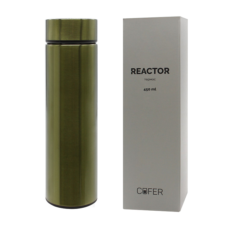 Термос Reactor металлик с датчиком температуры 
