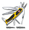 Нож перочинный VICTORINOX RangerGrip Boatsman, 130 мм, 22 функции, с фиксатором, жёлтый с чёрным