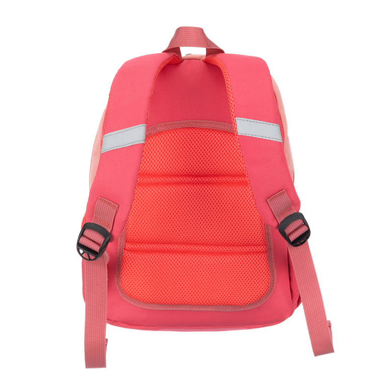Рюкзак TORBER CLASS X Mini, розовый с орнаментом, полиэстер 900D + Мешок для обуви в подарок!
