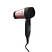 Фен DEWAL BEAUTY Aero Rose, дорожный, чёрно-розовый, 1400 Вт, 1 насадка