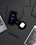 Настольная беспроводная (15W) зарядная станция "Cheb" для смартфона, часов и наушников с MagSafe c прозрачным корпусом