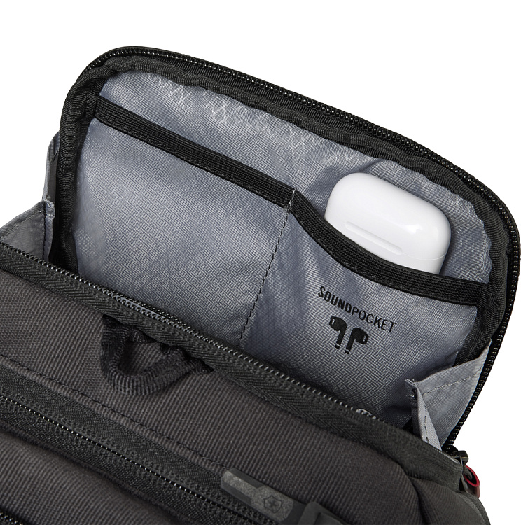 Дорожная сумка VICTORINOX Touring 2.0, черная, износоустойчивый полиэстер 600D, 57x32x28 см, 38 л