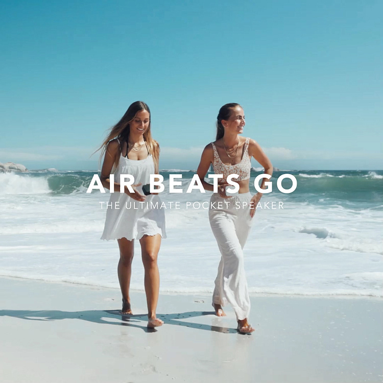 Беспроводная колонка Air Beats Go, IP67, 5 Вт