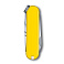 Нож-брелок VICTORINOX Classic SD Colors "Sunny Side", 58 мм, 7 функций, жёлтый
