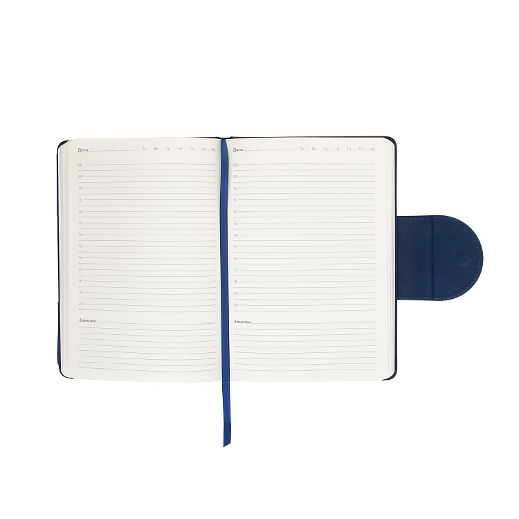 Ежедневник недатированный "Сицилия", формат А5, черный