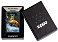 Зажигалка ZIPPO Linda Picken с покрытием Black Matte, латунь/сталь, черная, 38x13x57 мм