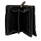 Кошелёк Cross Kelly Wall Black, кожа наппа, гладкая, цвет чёрный, 11,2 x 9,4 x 2 см