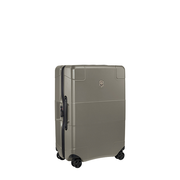 Чемодан VICTORINOX Lexicon, серый, 100% поликарбонат, 45x28x68 см, 73 л