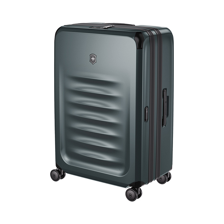 Чемодан VICTORINOX Spectra™ 3.0 Exp. Large Case, темно-зеленый, поликарбонат Sorplas™, 51x32x75 см,