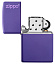 Зажигалка ZIPPO Classic с покрытием Purple Matte, латунь/сталь, фиолетовая, матовая, 38x13x57 мм