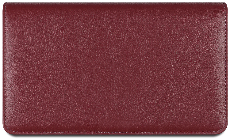 Кошелёк женский BUGATTI Lady Top, красный, натуральная воловья кожа, 19,5х2х11,2 см