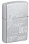Зажигалка ZIPPO James Bond™ с покрытием Satin Chrome, латунь/сталь, серебристая, 38x13x57 мм