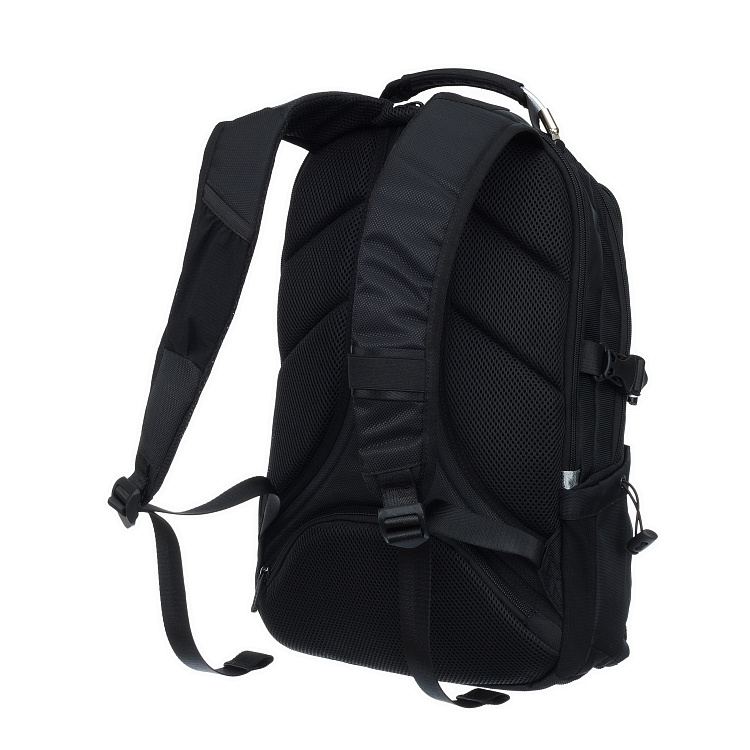 Рюкзак TORBER DRIVE с отделением для ноутбука 15.6", чёрный, нейлон, 32 х 14 х 52 см, 24л