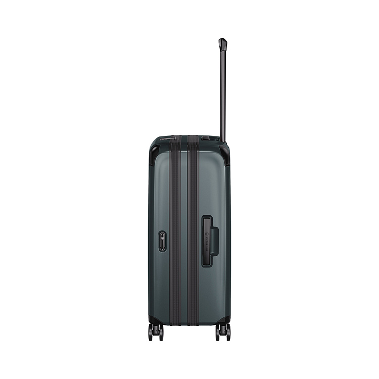 Чемодан VICTORINOX Spectra™ 3.0 Exp. Medium Case, темно-зеленый, поликарбонат Sorplas™, 46x30x69 см, 81 л