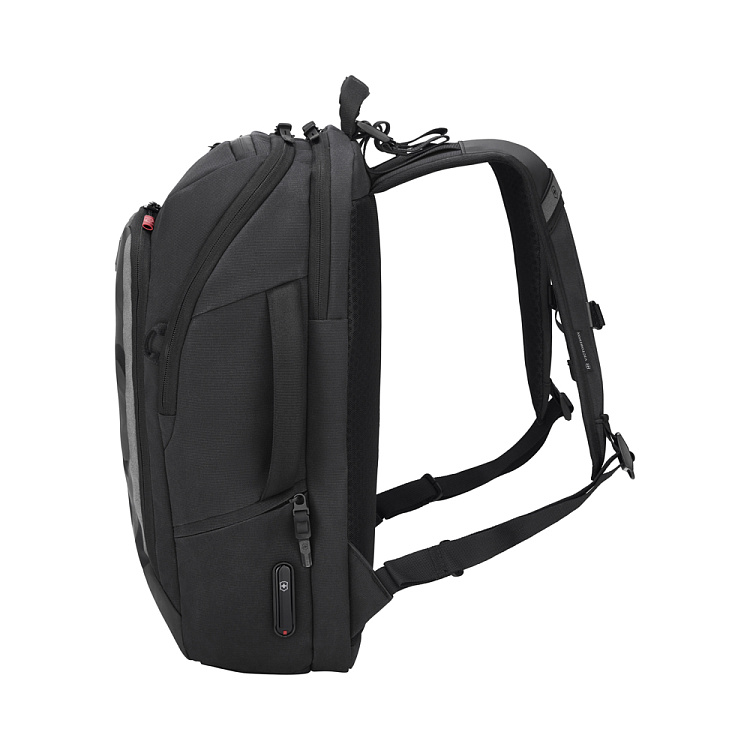 Рюкзак VICTORINOX Touring 2.0, черный, износоустойчивый полиэстер 600D, 31x19x45 см, 21 л