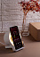 Bluetooth колонка-подставка "Smart Sound" с беспроводным (10W) зарядным устройством и подсветкой