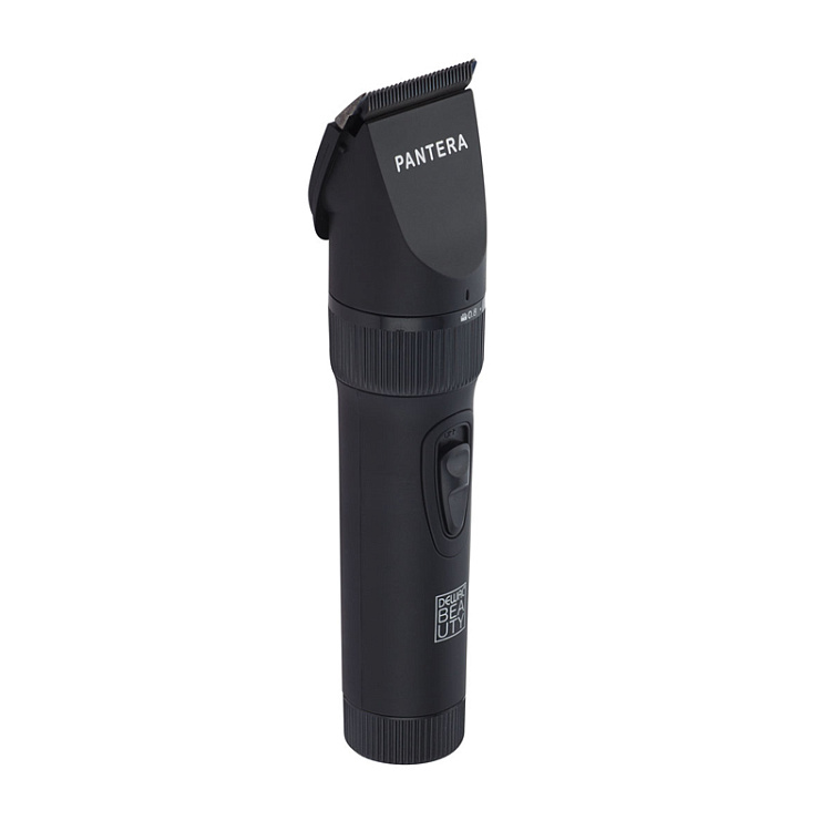 Машинка для стрижки волос DEWAL BEAUTY Pantera Black, черная, 0.8 - 2.0мм