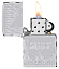 Зажигалка ZIPPO Armor® с покрытием High Polish Chrome, латунь/сталь, серебристая, 38x13x57 мм