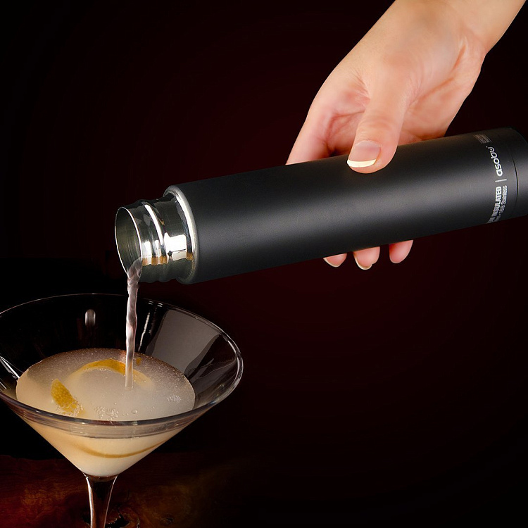 Термос SKINNY MINI, 230 мл, черный