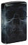 Зажигалка ZIPPO Compass Ghost с покрытием Glow In The Dark Green, латунь/сталь, черная, 38x13x57 мм