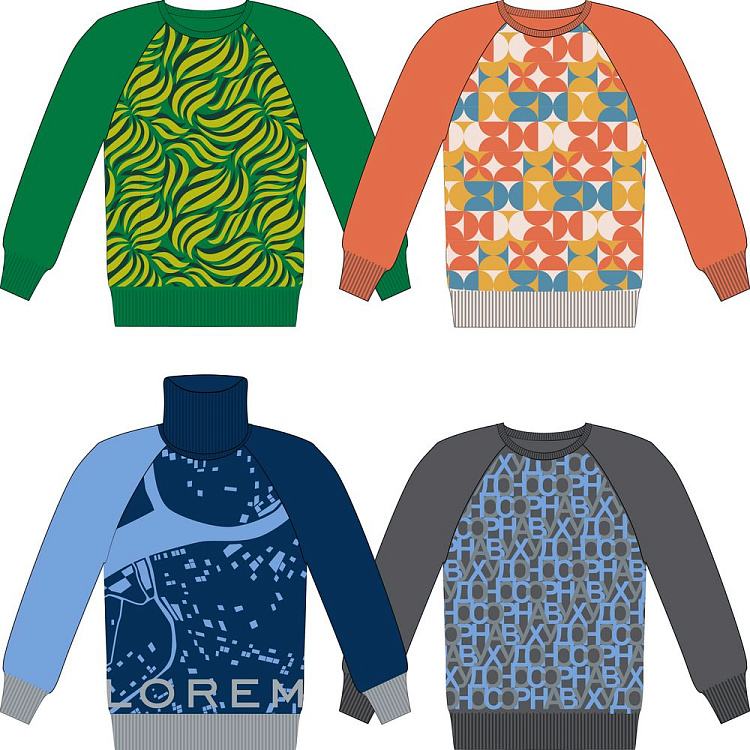 Джемпер на заказ Tricksy Net Reglan