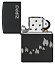 Зажигалка ZIPPO Classic с покрытием Black Matte, латунь/сталь, черная, матовая, 38x13x57 мм