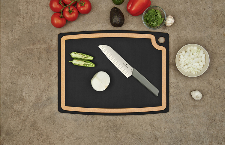Доска разделочная VICTORINOX Gourmet Series, 445x330 мм, бумажный композитный материал, бежевая