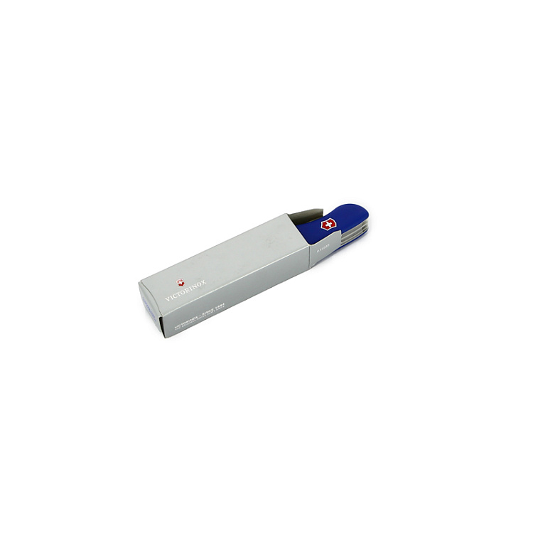 Нож перочинный VICTORINOX Skipper Pro, 111 мм, 12 функций, с фиксатором лезвия, со шнурком, синий