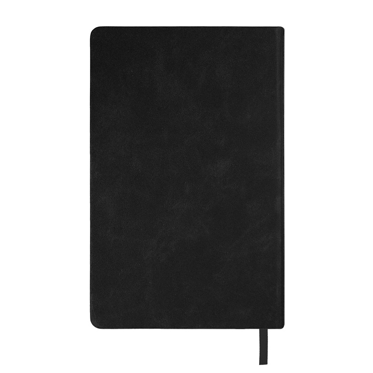 Ежедневник недатированный Muse, зеленый, А5, с декоративной коричневой полосой, блок в линейку