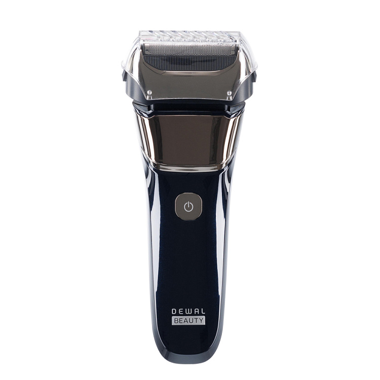 Шейвер для проработки контуров и бороды/бритья DEWAL BEAUTY Shave, цвет темно-синий