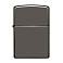 Зажигалка ZIPPO Classic с покрытием Black Ice®, латунь/сталь, чёрная, глянцевая, 38x13x57 мм