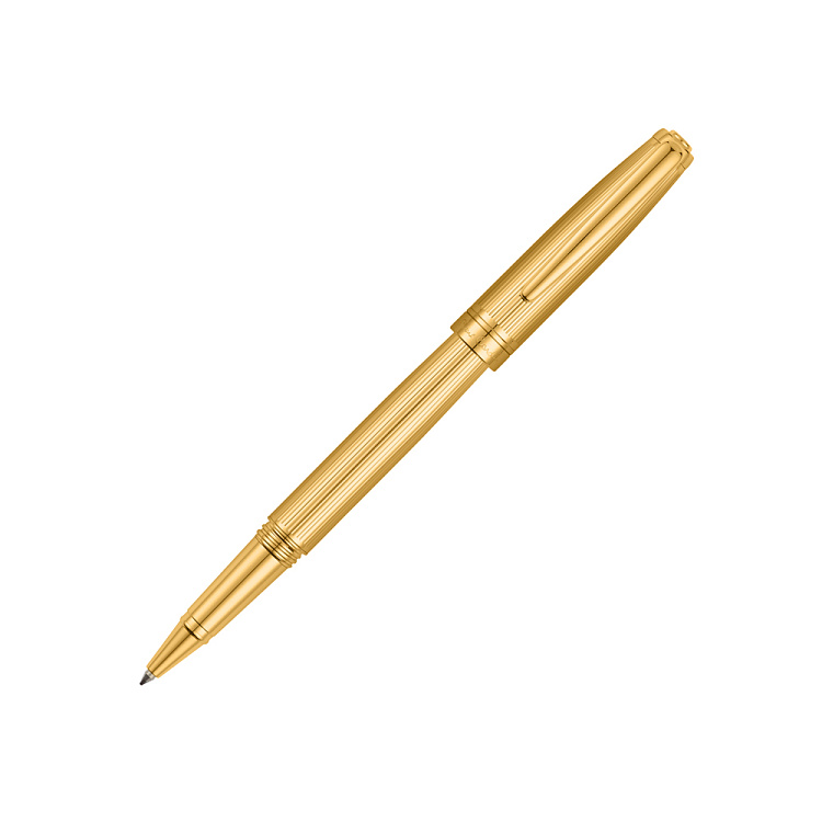 Ручка-роллер Pierre Cardin GOLDEN. Цвет - золотистый.  Упаковка B-1