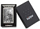 Зажигалка ZIPPO Timberwolves с покрытием Brushed Chrome,латунь/сталь,серебристая,матовая, 38x13x57мм