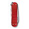 Нож-брелок VICTORINOX Classic SD Precious Alox "Iconic Red", 58 мм, 5 функций, красный